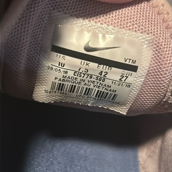 Nike air max 270 pink w/pearl pink trim - Picture 8 of 8